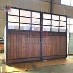 Bamboo Barn Doors Factory - OEM Bamboo Pine Wood Hardwood Filling Stable for Stalls