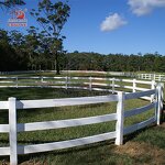 Vinyl PVC Horse Round Pen Factory - OEM UV Resistant Farm Fence