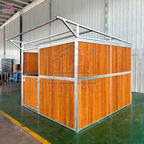 Portable Horse Shelter Factory - OEM with Quick-Setup Design Ventilated Panels
