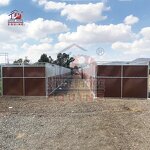 Portable Run-in Shed Factory - OEM HDG Horse Stall Fronts with HDPE Panel