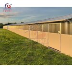 Portable Horse Barn Manufacturer - OEM New Stable Panel Storage Buildings Stall Front