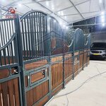 Horse Stall Manufacturer - OEM Luxury Powder Coated Metal Easy-to-Install Fence