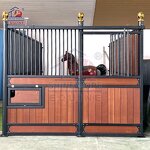 Western Saddle Stall Factory - OEM New Condition Wall Panels Stands Pallet Packing