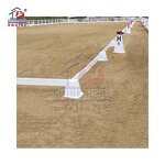 Movable Dressage Arena Factory - OEM Professional UV Resistant White HDPE for Riding