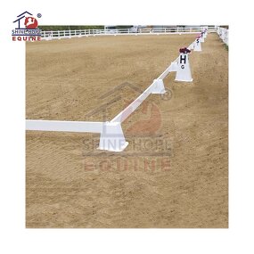 Movable Dressage Arena Factory - OEM Professional UV Resistant White HDPE for Riding