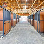 Steel Horse Stalls Manufacturer - OEM Outdoor Hot Dip Galvanized Barn Equipment