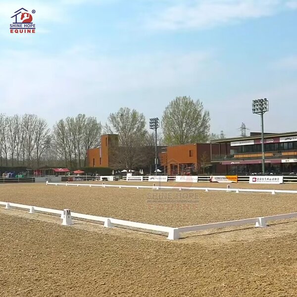 PVC Dressage Arena Fencing Factory - OEM Stable Durable PVC Arena Fencing