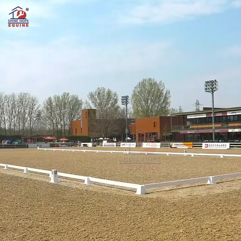 PVC Dressage Arena Fencing Factory - OEM Stable Durable PVC Arena Fencing