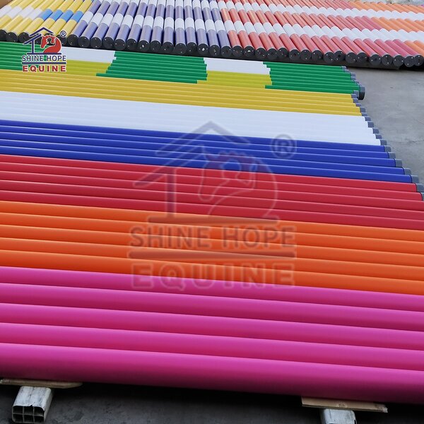 Horse Jump Poles Manufacturer - OEM Horse Equipment Strong Plastic Pole Show Jumping