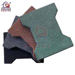 Rubber Tiles Pavers Factory - OEM Rubber Pavers Horse Barns Rubber Paver Tile