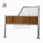 Horse Wash Stall Panel Factory - OEM Horse Stable with Optional Washroom Hose