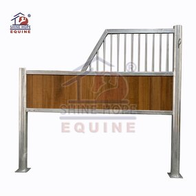 Horse Wash Stall Panel Factory - OEM Horse Stable with Optional Washroom Hose