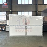 Portable Horse Shelter Kits Manufacturer - OEM Cheap with HDPE Panels Horse Shed Row