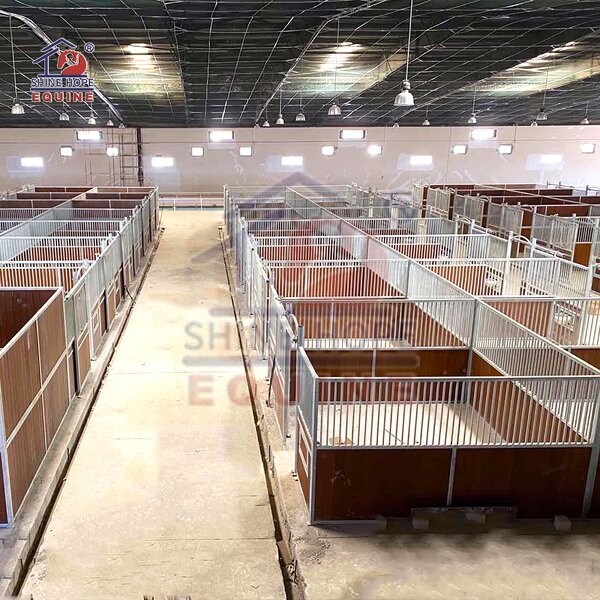 Prefab Horse Barn Factory - OEM Unique Wooden Stable 10x10 Horse Stall for Sale