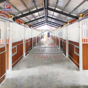 Western Saddle Stall Factory - OEM New Condition Wall Panels Stands Pallet Packing