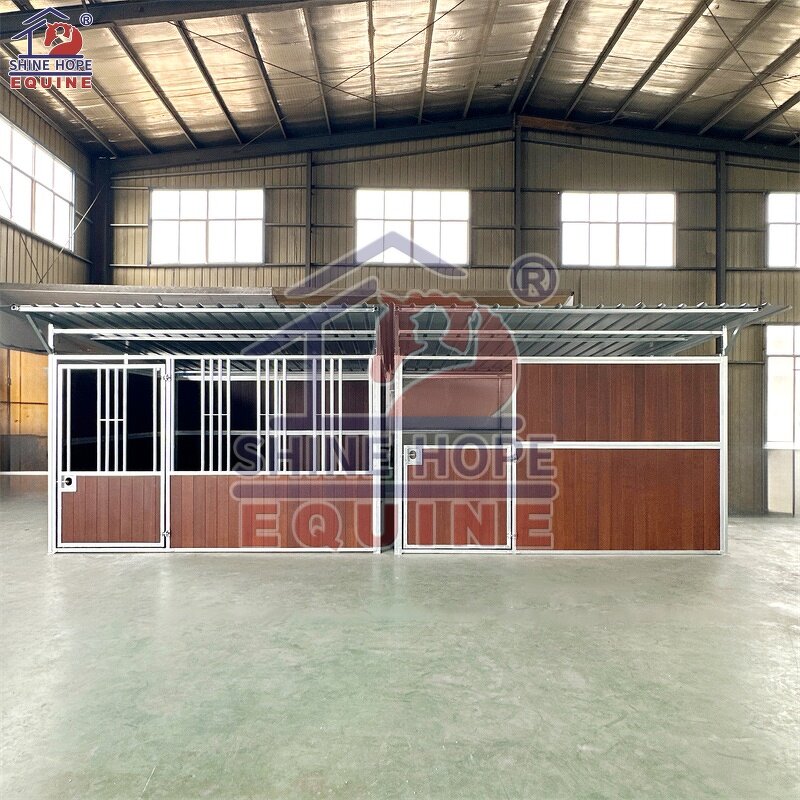 Portable Horse Shelter Manufacturer - OEM Horse Shed Row Barn Portable Stall Panels