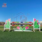 Training Aluminum Jump Manufacturer - OEM New Design Jumping Fence with Keyhole Track