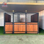 Prefab Horse Barn Factory - OEM Unique Wooden Stable 10x10 Horse Stall for Sale