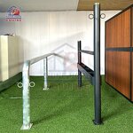 Horse Wash Panel Factory - OEM Horse Farm Equipment Barn Wash Area