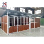 Permanent Run in Shed Factory - OEM Outside Horse Stall Stable Panels Horse Shelter