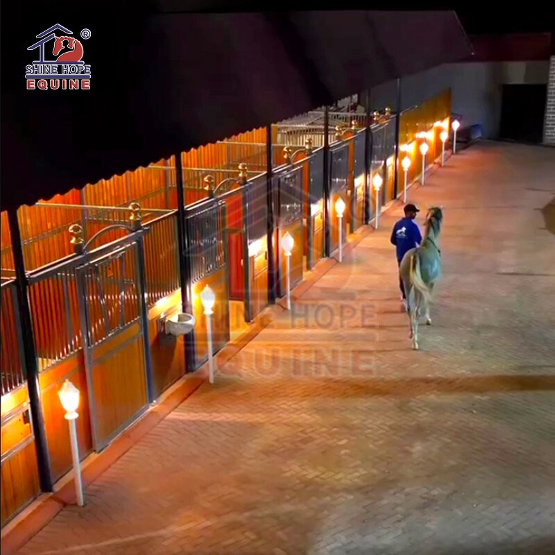 Horse Stable Door Factory - OEM High Quality Permanent Equine Product Box Panels