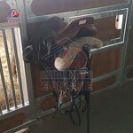 Steel Folding Saddle Rack Factory - OEM Horse Stable Accessories