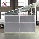 Prefab Horse Barn Manufacturer - OEM Economical Temporary Design with HDPE Panels