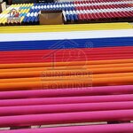 Equine Poles Factory - OEM 3m Single Color Show Jump Plastic Without Wood
