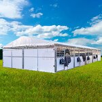 Portable Horse Stable Manufacturer - OEM Prefab Cheap Temporary Stalls with HDPE Panel