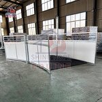 Steel Horse Training Equipment Manufacturer - OEM Heavy-Duty Simple Tube Fence Walker