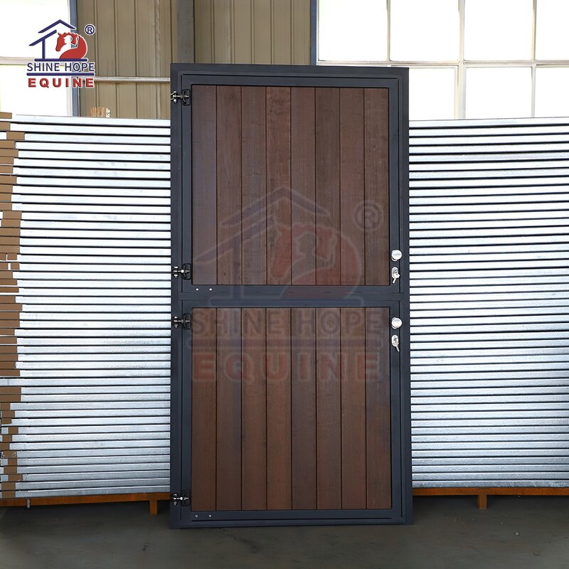 Horse Barn Dutch Door Manufacturer - OEM Wholesale Economical Metal Stall Front Paddock