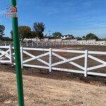 PVC Rail Horse Fence Manufacturer - OEM 5-Inch White UV Resistant Horse Products
