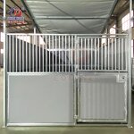 Portable Run-in Shed Factory - OEM HDG Horse Stall Fronts with HDPE Panel