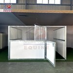 Portable Horse Stables Manufacturer - OEM Affordable Customized with Roof Pre-galvanized Steel