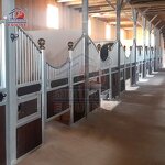 Horse Stall Manufacturer - OEM Luxury Powder Coated Metal Easy-to-Install Fence