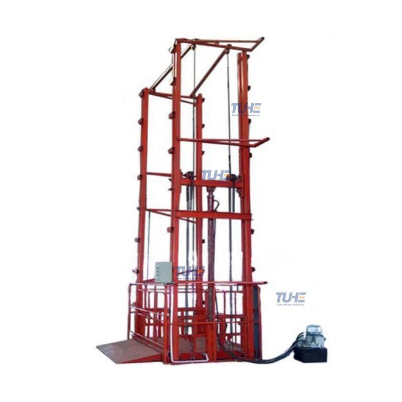 Guide Rail Lift Platform Manufacturer - OEM Custom 5000kg Warehouse Cargo Lift