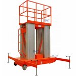 Mast Lift Manufacturer - OEM Custom Double Mast Aerial Work Platform