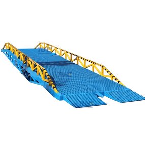 Mobile Loading Ramp Manufacturer - OEM Custom 15 Ton Adjustable Ramp