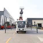 Hydraulic Truck Mounted Aerial Manufacturer - OEM 25M Telescopic Access Ladders Bucket