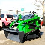 Mini Front End Loader Manufacturer - OEM Heavy-duty with Rubber Tracks Hydraulic