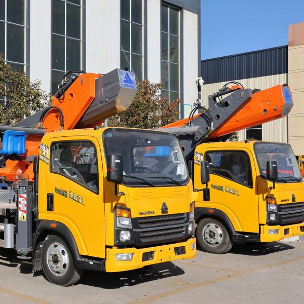 Professional Truck Mounted Aerial Solution Manufacturer - OEM 36M Multi-section Boom Telescopic