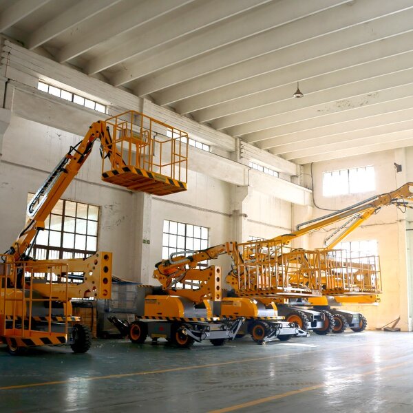 Compact Articulated Boom Lift Manufacturer - OEM 24M Electric Boom Man Lift Platform