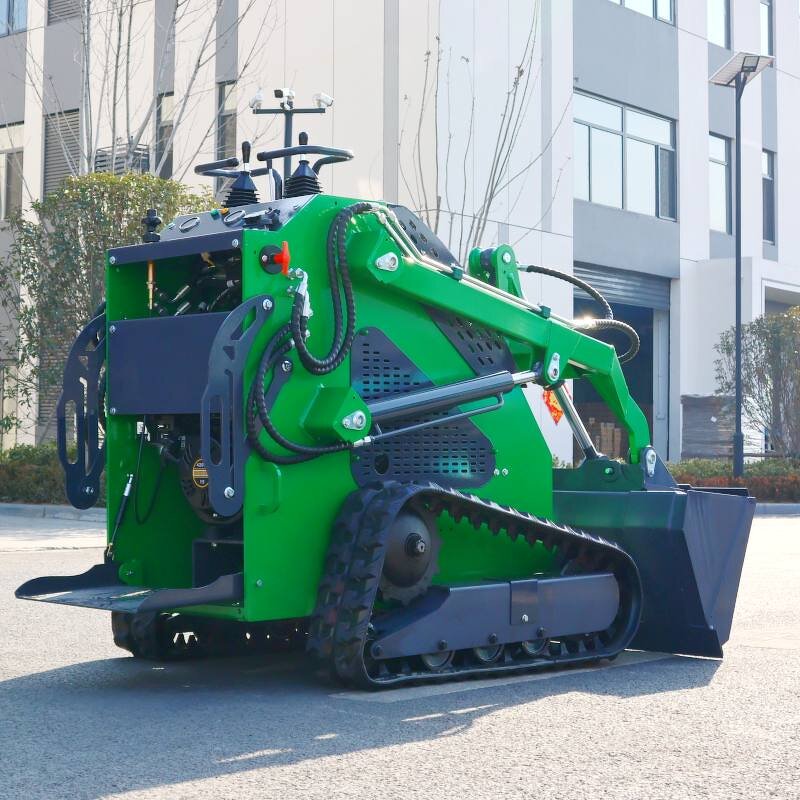 Mini Front End Loader Manufacturer - OEM Heavy-duty with Rubber Tracks Hydraulic