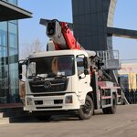 Aerial Work Platform Truck Manufacturer - OEM with Crane Bucket Mobile Hydraulic Cage