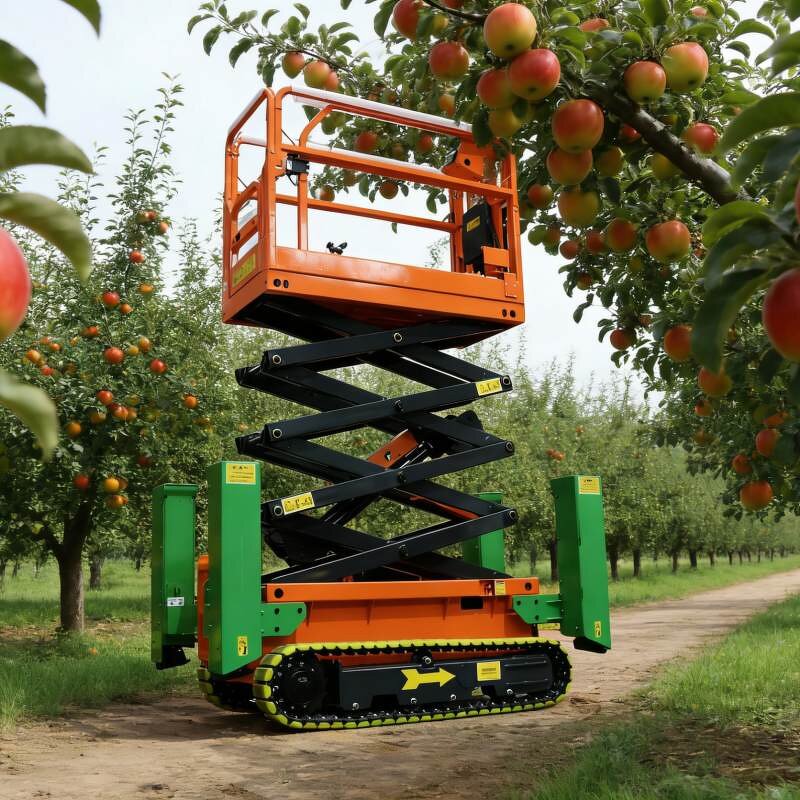 Mobile Crawler Scissor Lift Factory - OEM Promotion 6-18m Self Propelled Tracked Various