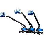 Self-Propelled Electric Boom Crane Manufacturer - OEM 20M Telescopic Spider Lift 300kg