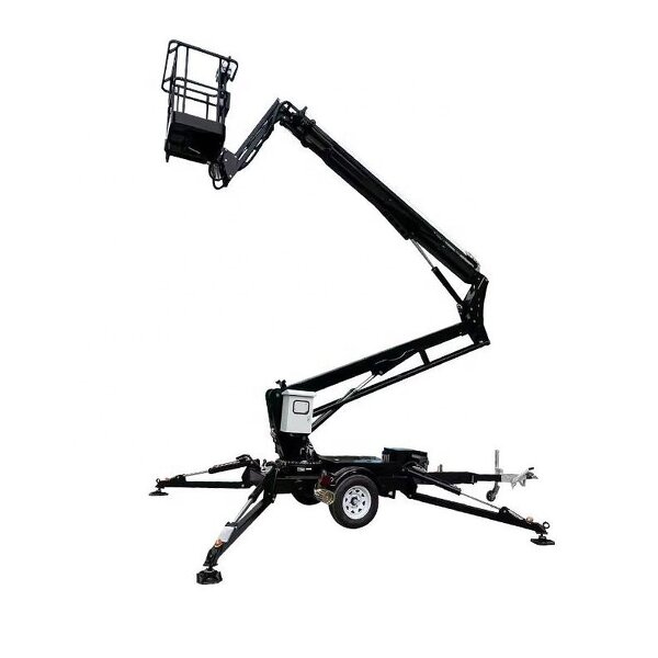 360 Spin Towable Boom Lift Manufacturer - OEM Telescopic Arm Articulated Spider for Construction