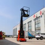 Mini Electric Mobile Lift Factory - OEM Mini Size New Aluminum Alloy 6-9m Self Propelled