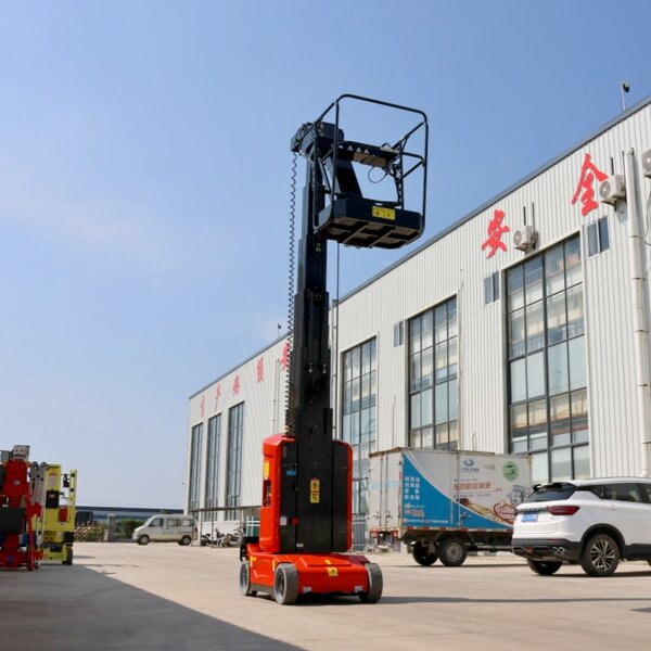 Mini Electric Mobile Lift Factory - OEM Mini Size New Aluminum Alloy 6-9m Self Propelled