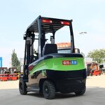 Zero-Emission Electric Forklift Manufacturer - OEM Factory Price 4 Ton Fully Hydraulic Mini